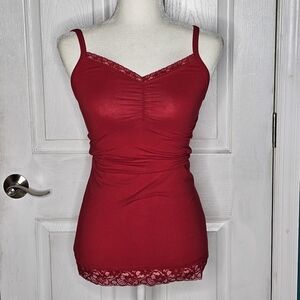 Buckle Cami Top Red Small
